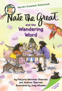 Book cover for Nate the Great and the Wandering Word