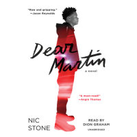 Cover of Dear Martin cover