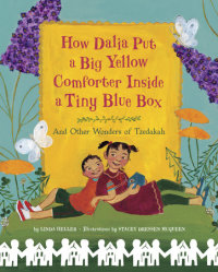 Cover of How Dalia Put a Big Yellow Comforter Inside a Tiny Blue Box cover