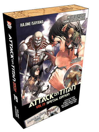 Attack on Titan 19 Manga Special Edition w/DVD