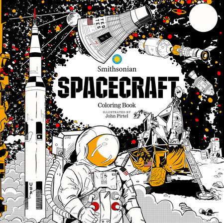 Spacecraft: A Smithsonian Coloring Book