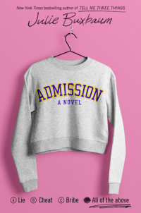 Book cover for Admission