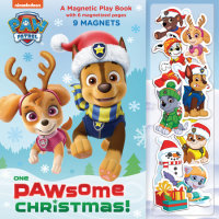 Cover of One Pawsome Christmas: A Magnetic Play Book (PAW Patrol) cover
