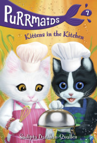 Book cover for Purrmaids #7: Kittens in the Kitchen